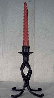 Basket candlestick