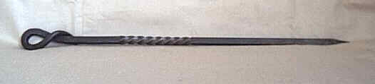 Serpents tail topped poker