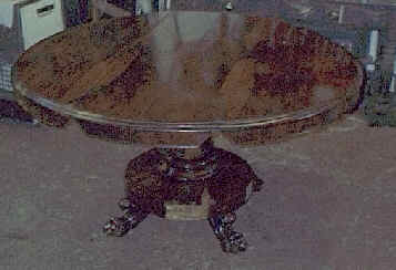 damaged table